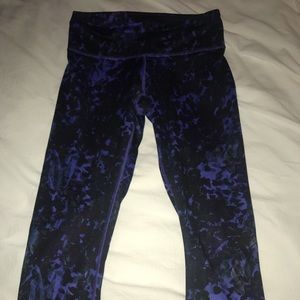 Lululemon cropped leggings size 6